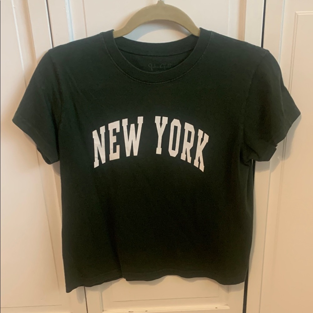 New York Graphic Tee - Green